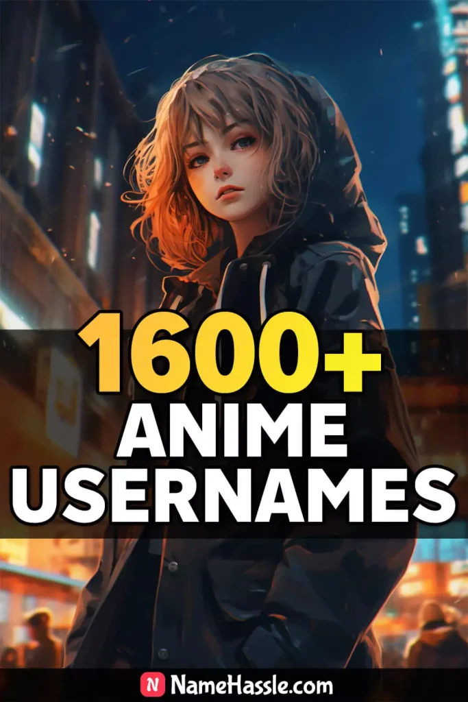 Best Anime Username Ideas (Generator)