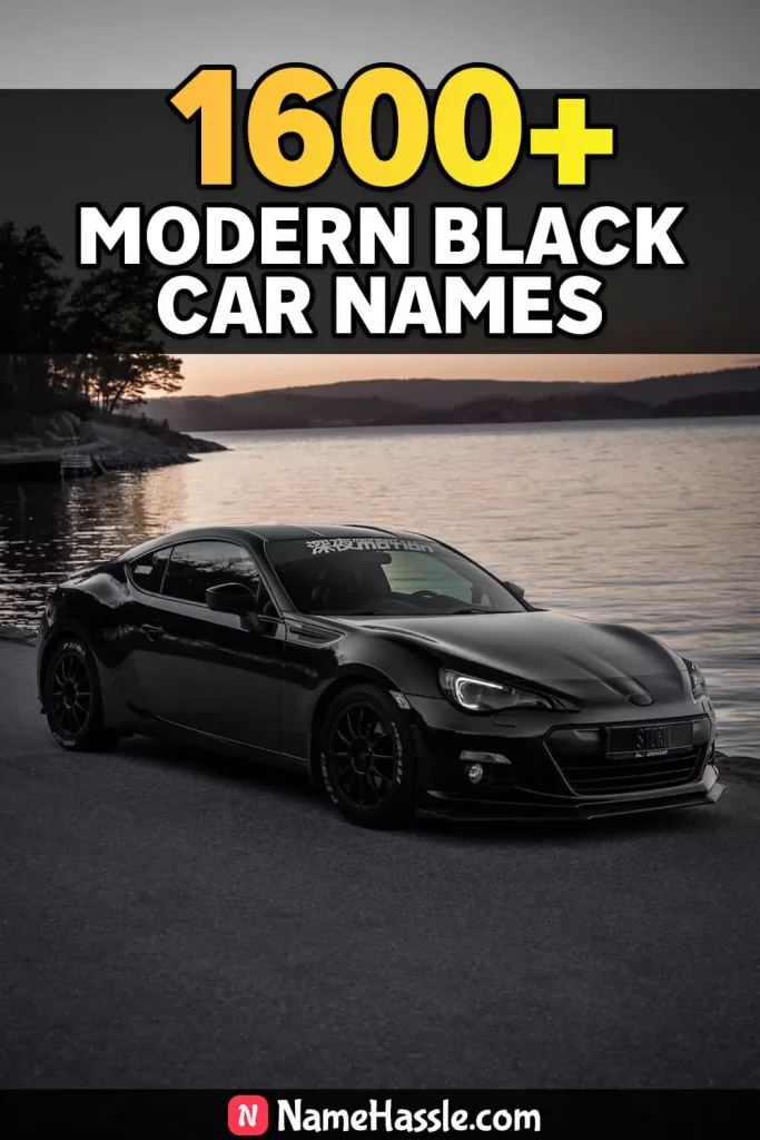 Best Black Car Names Ideas (Generator)