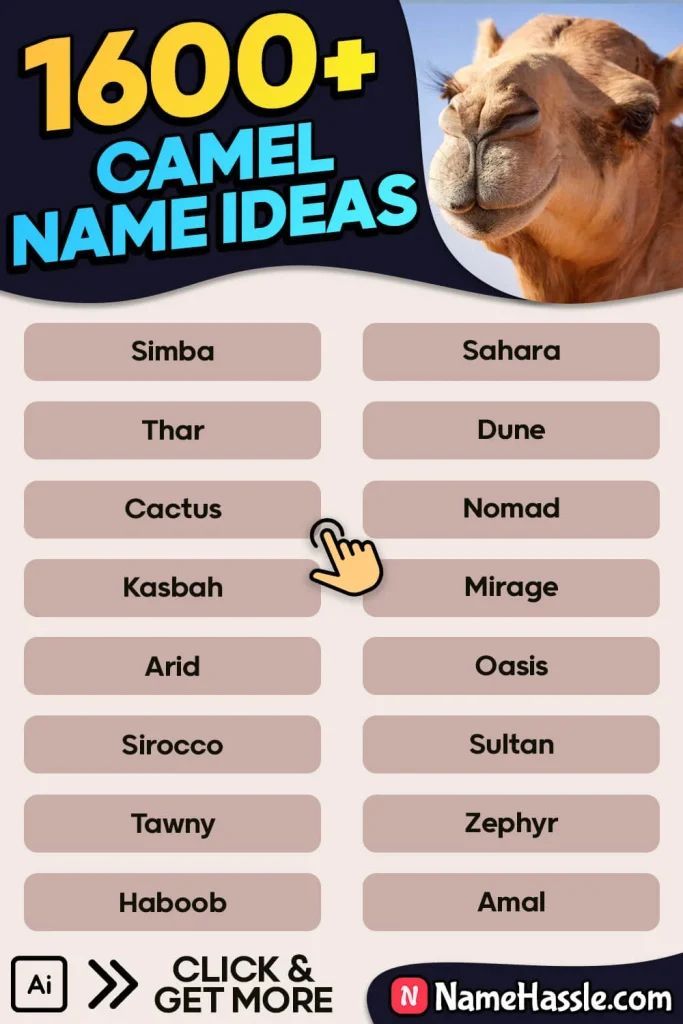 Best Camel Names