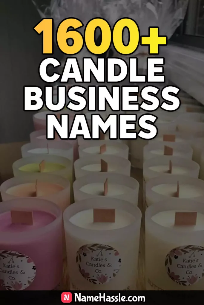 Best Catchy Candle Business Names (Generator)