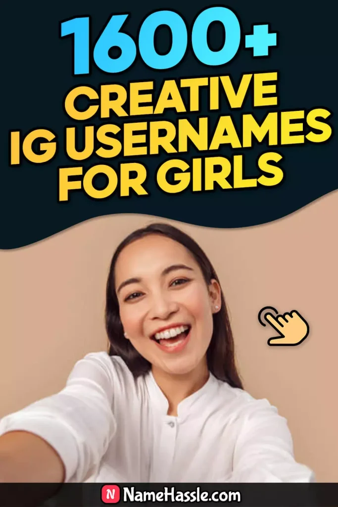 Best Instagram Usernames for Girls (Generator)