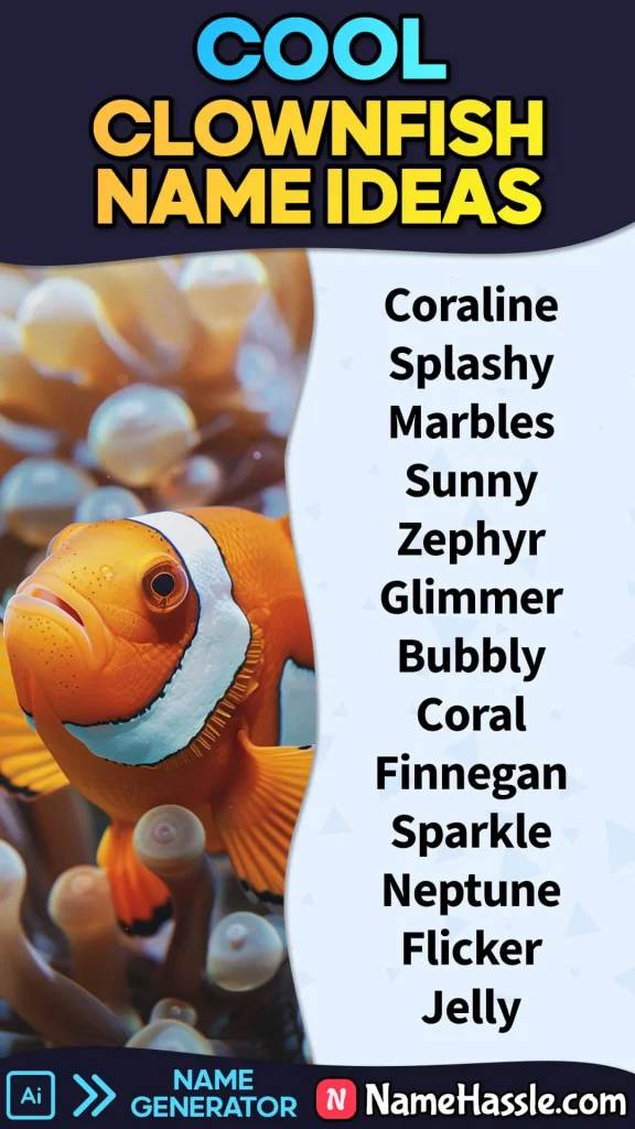Funny Clownfish Names