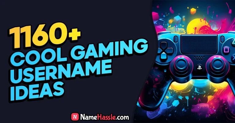 1160+ Cool And Catchy Gaming Username Ideas (Generator)