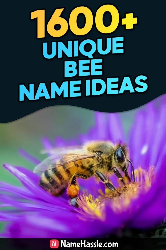 Cool And Funny Bee Names Ideas (Generator)
