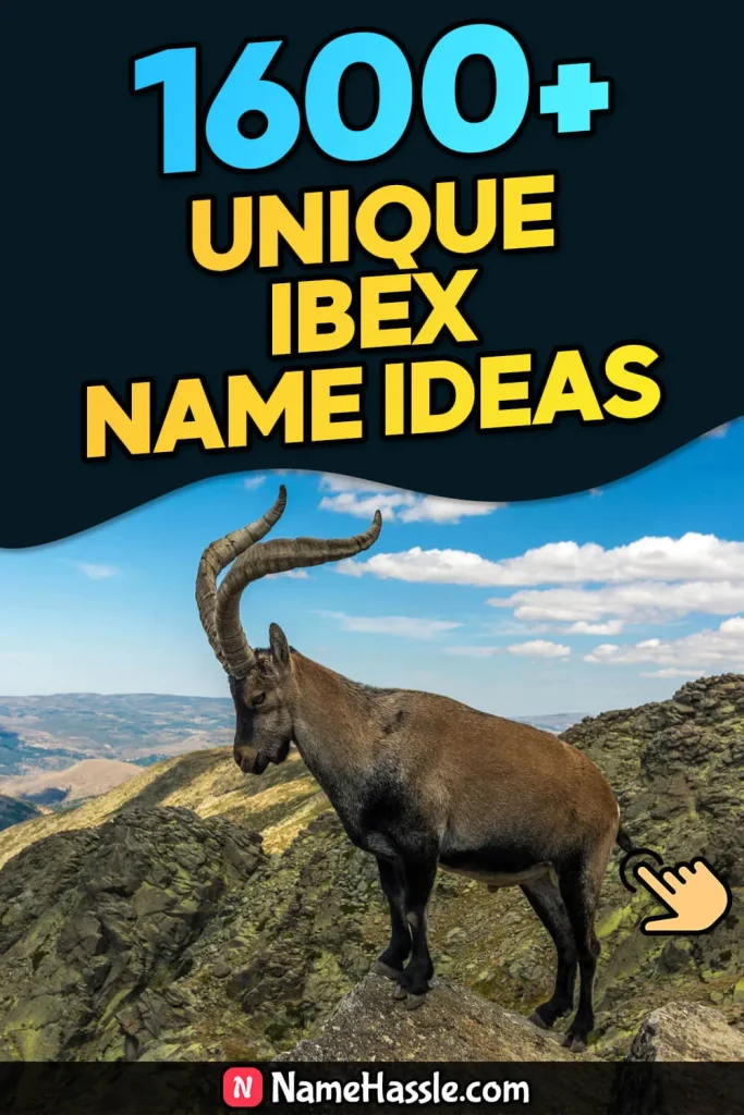 Cool And Funny Ibex Names Ideas (Generator)