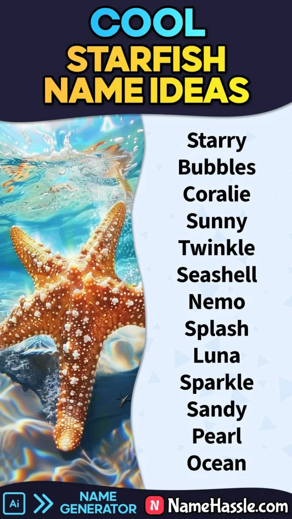 Cool-And-Funny-Starfish-Names