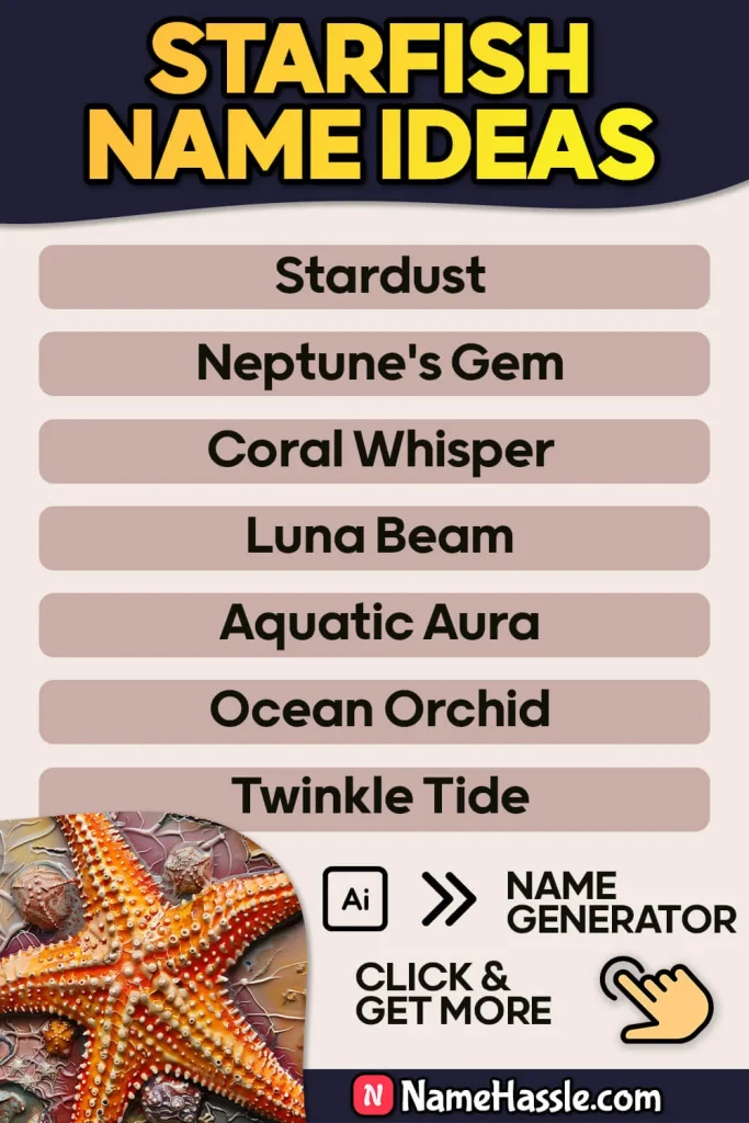 Cool-And-Funny-Starfish-Names