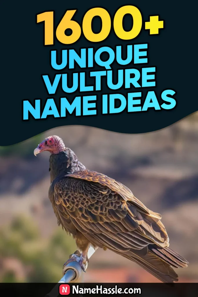 Cool And Funny Vulture Names Ideas (Generator)