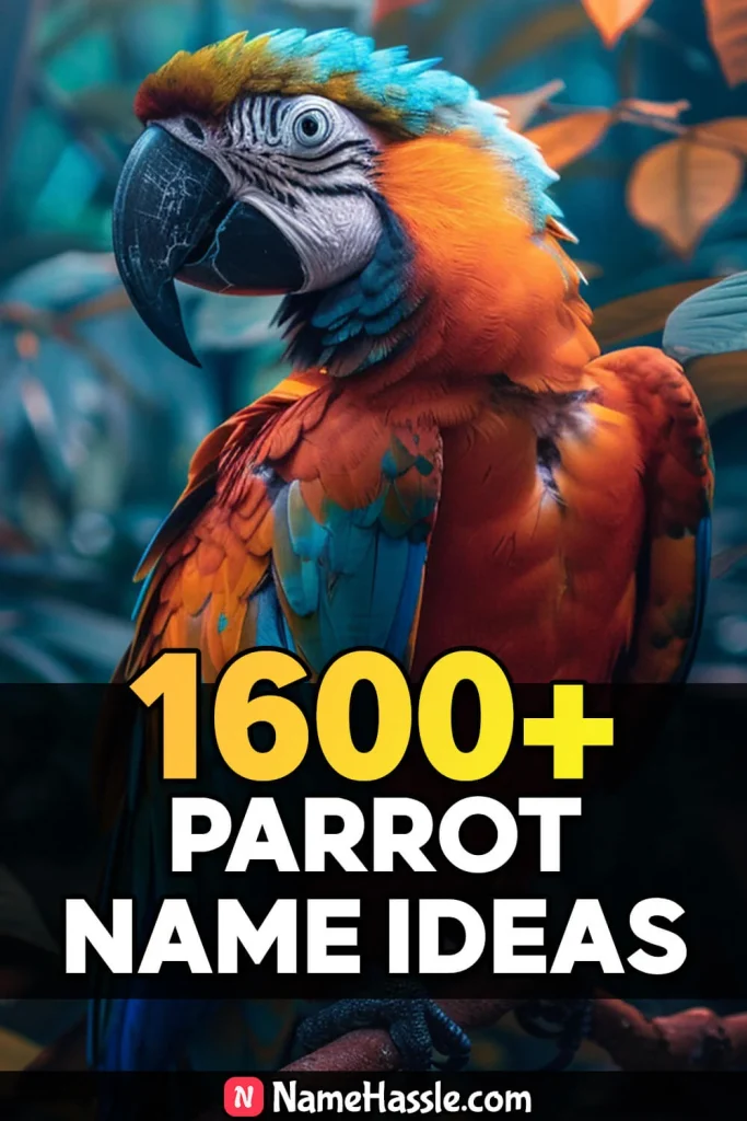 Cute And Catchy Parrot Names Ideas Generator 7
