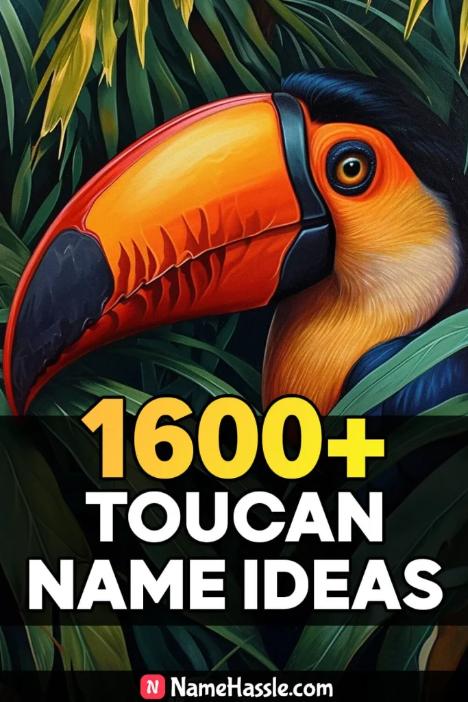 Cute And Catchy Toucan Names Ideas