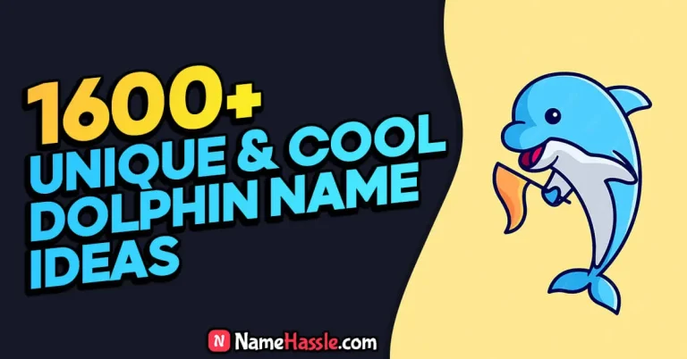 1600+ Cute Cool & Unique Dolphin Names AI-Generator