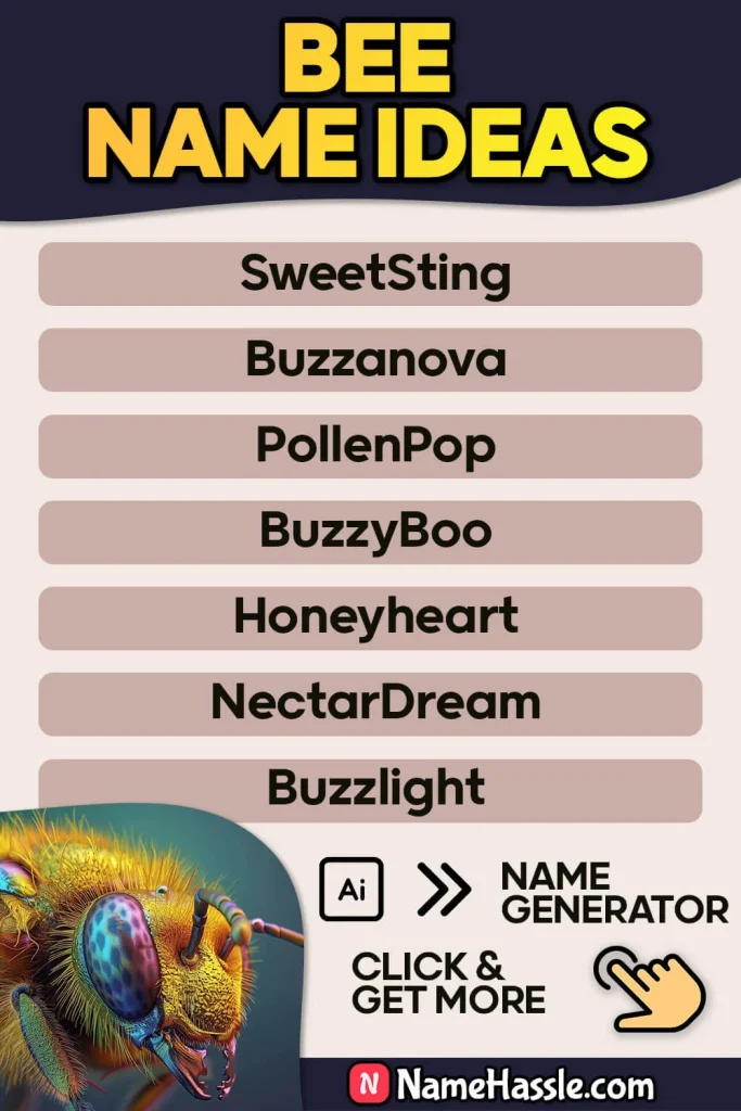 Funny Bee Names 3