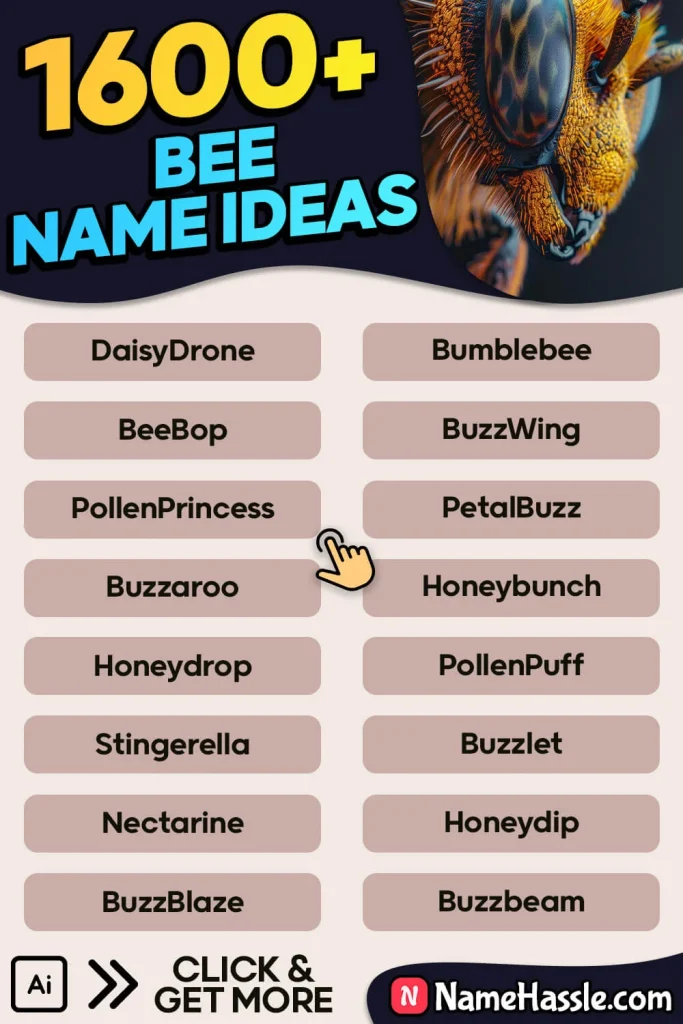 Funny Bee Names 4
