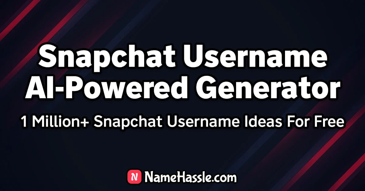 AI-Powered Snapchat Username Generator (Get Instant Ideas)