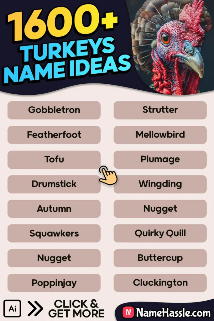 Turkeys Names Ideas 5