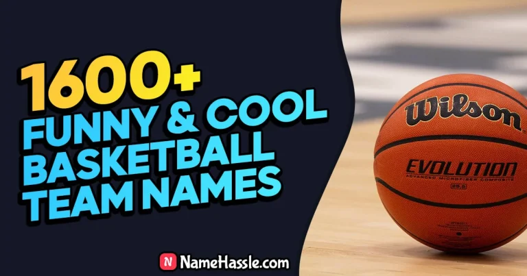 1600+ Unique Basketball Team Names Ideas (Generator)