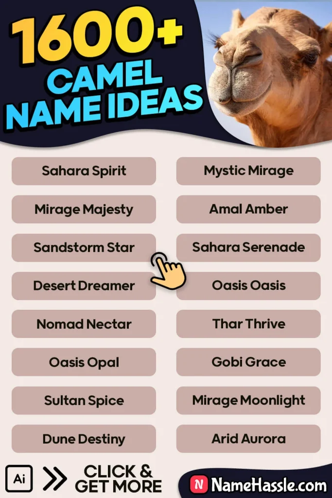 Unique Camel Names