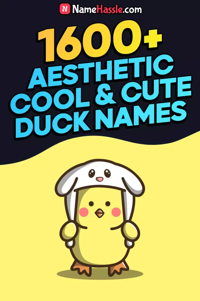 Unique Cool & Cute Duck Names (Generator)