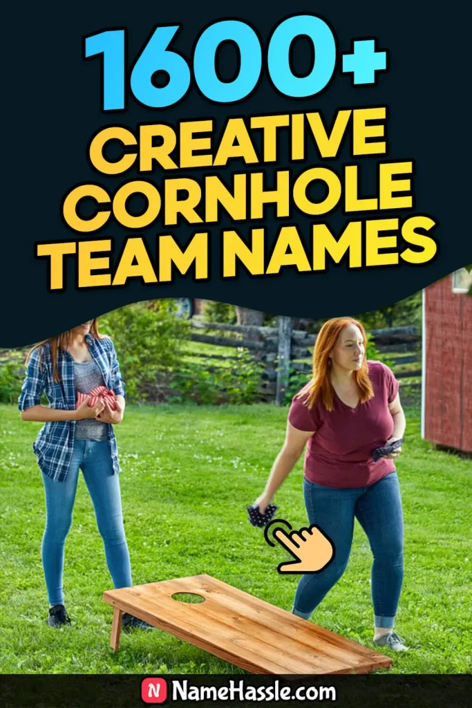 Unique Cornhole Team Names Ideas (Generator)