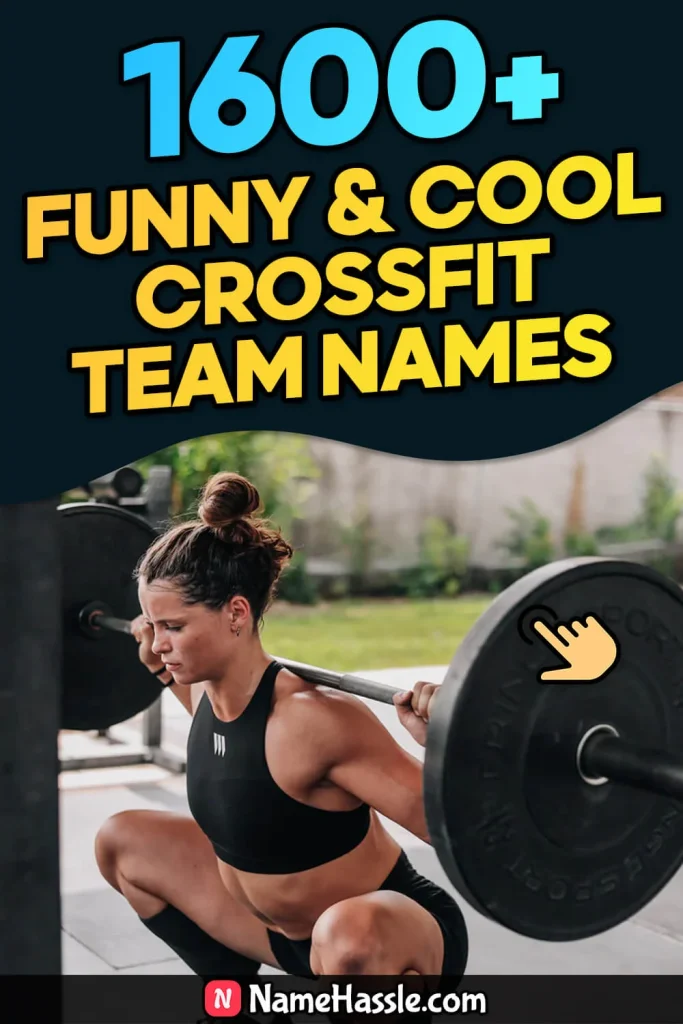 Unique CrossFit Team Names Ideas (Generator)