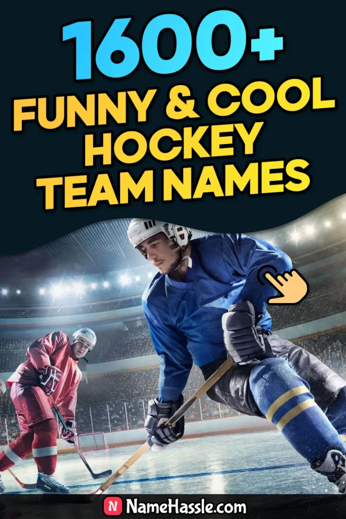 Unique & Funny Hockey Team Names Ideas (Generator)