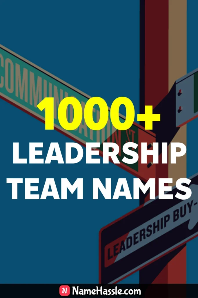 Unique Leadership Team Names Ideas Generator 10
