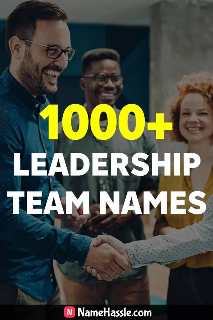 Unique Leadership Team Names Ideas Generator 7