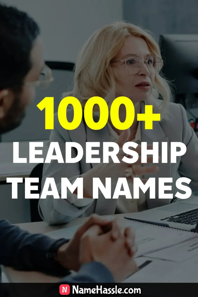 Unique Leadership Team Names Ideas Generator 9