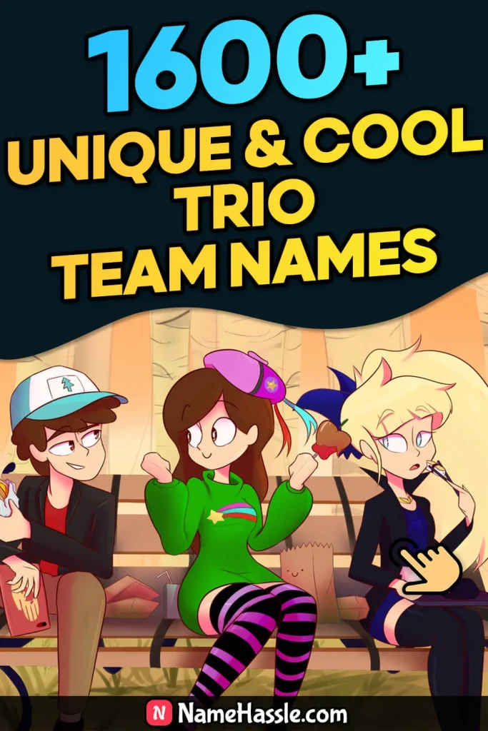 Unique Trio Team Names Ideas (Generator)